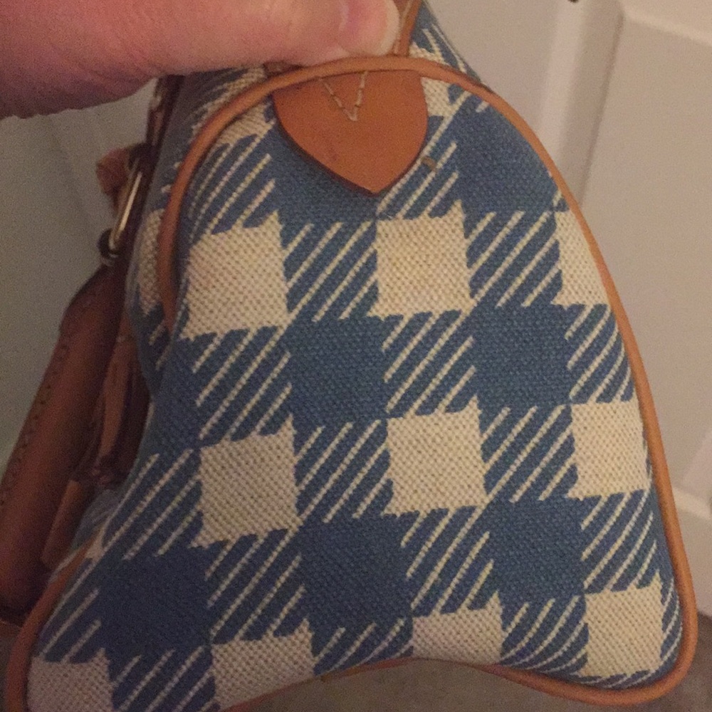 Dooney and Bourke Gingham Purse - Picture 5 of 11